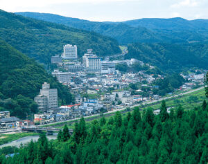 No.130087 鳴子温泉全景
