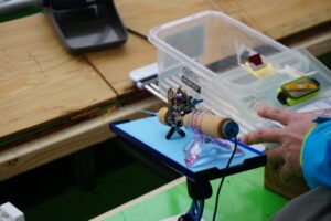 No.110081 宮城県で初のドーム船「ワカサギ釣り」③