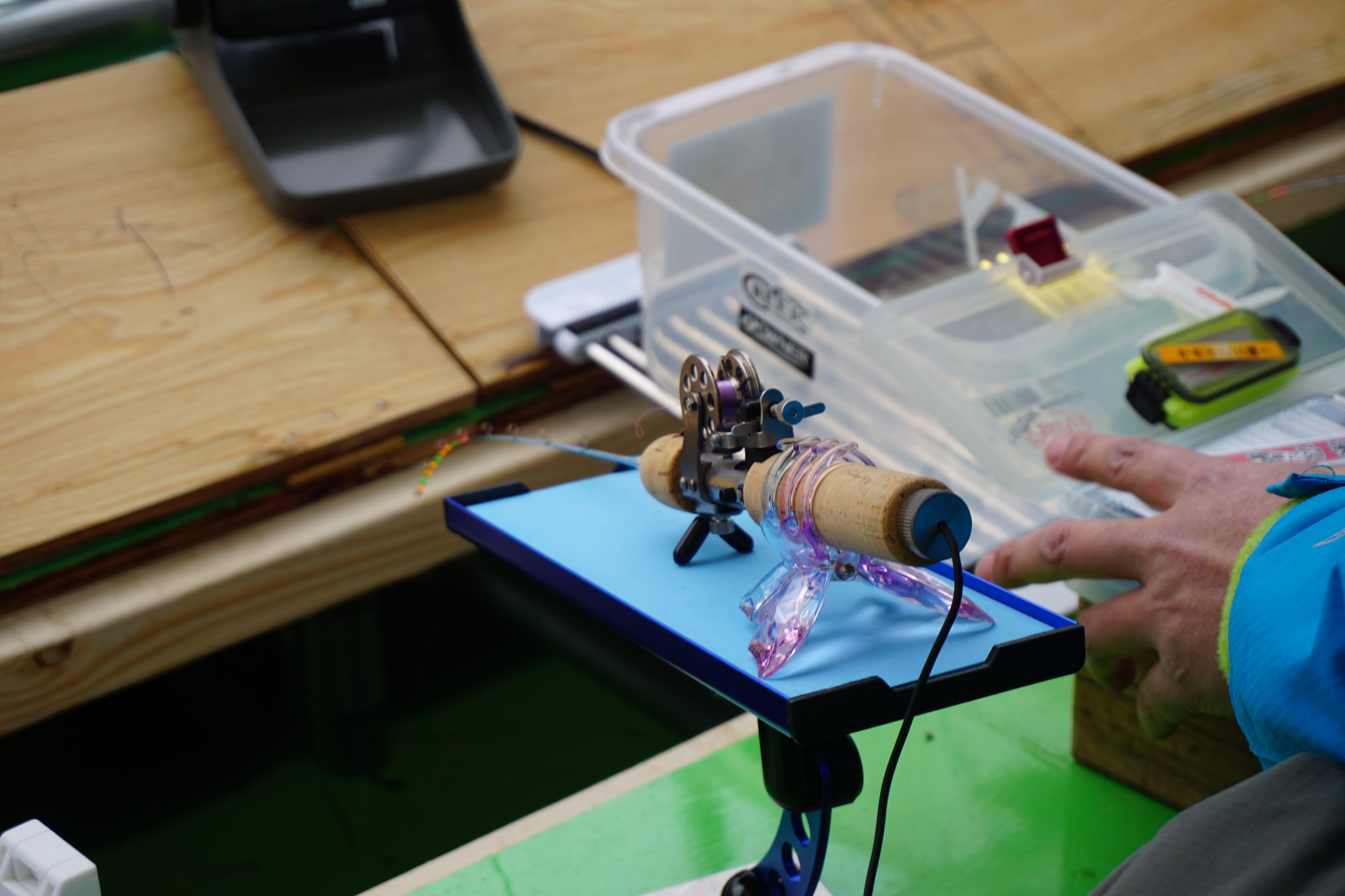 No.110081 宮城県で初のドーム船「ワカサギ釣り」③