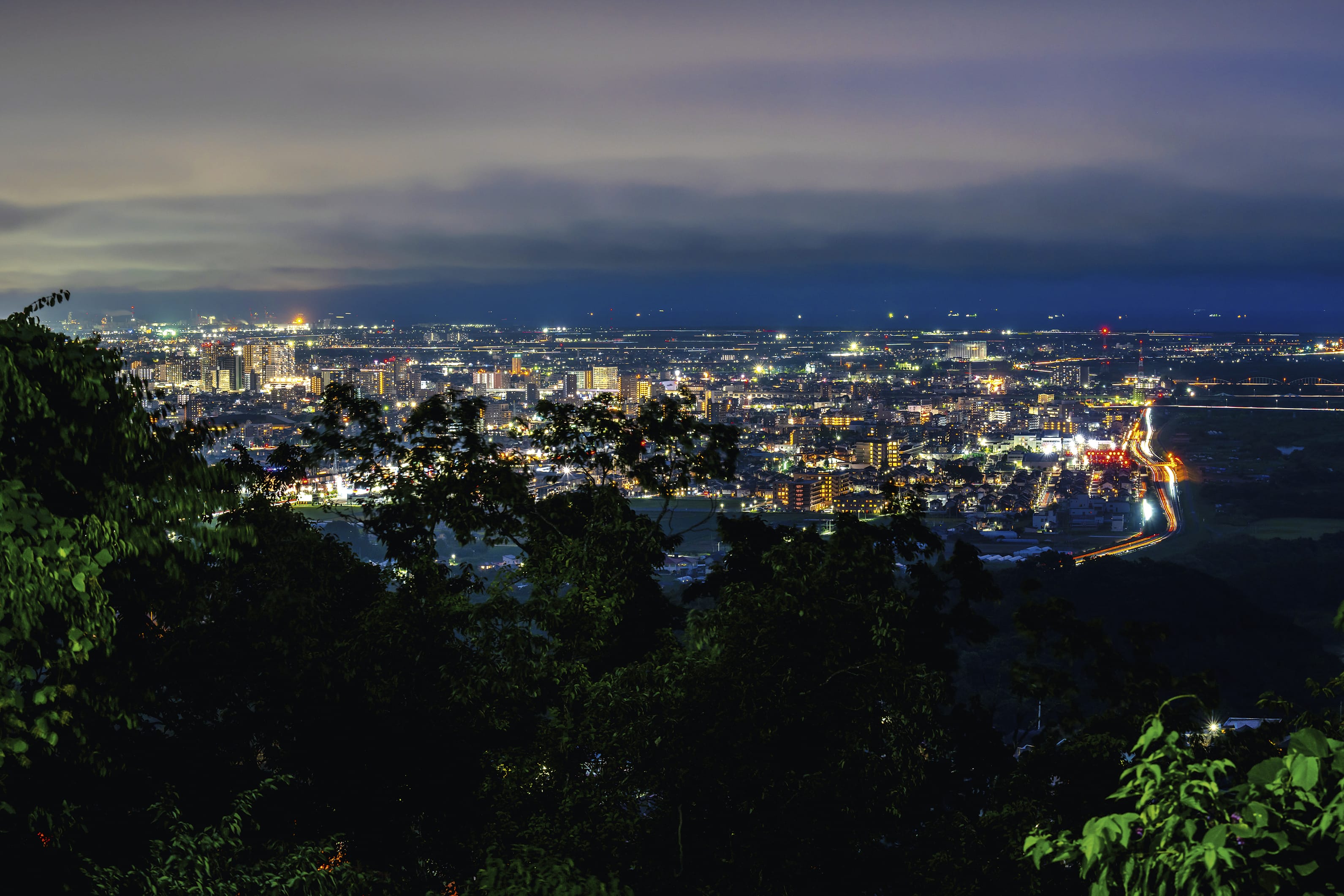 No.060061 「海の見える丘公園」から見た夜景