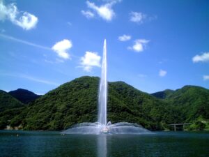 No.160071 ダムの噴水